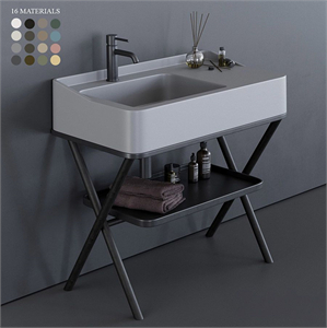 Ceramica Cielo Siwa Washbasin